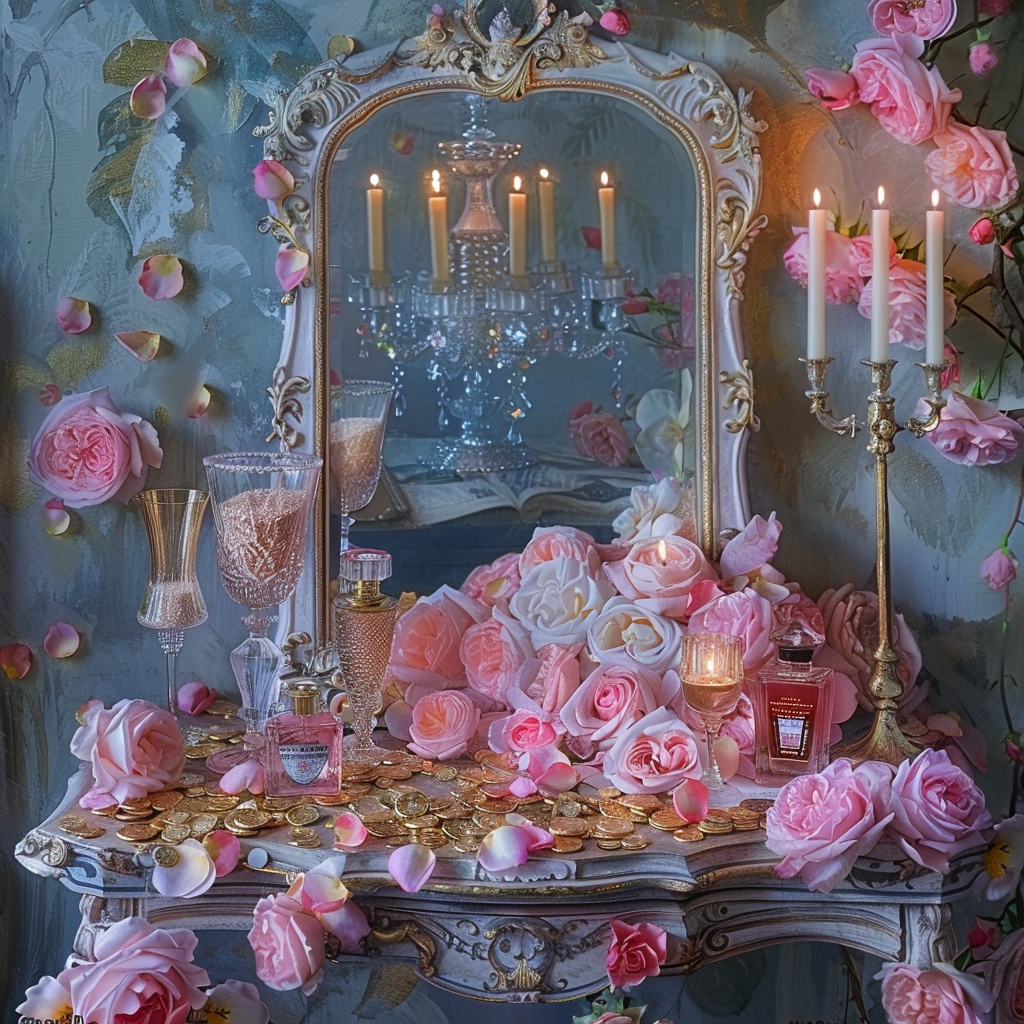 Rose of Versailles Subliminal Beauty, Confidence and Feminine Grace Marie Antoinette Collection