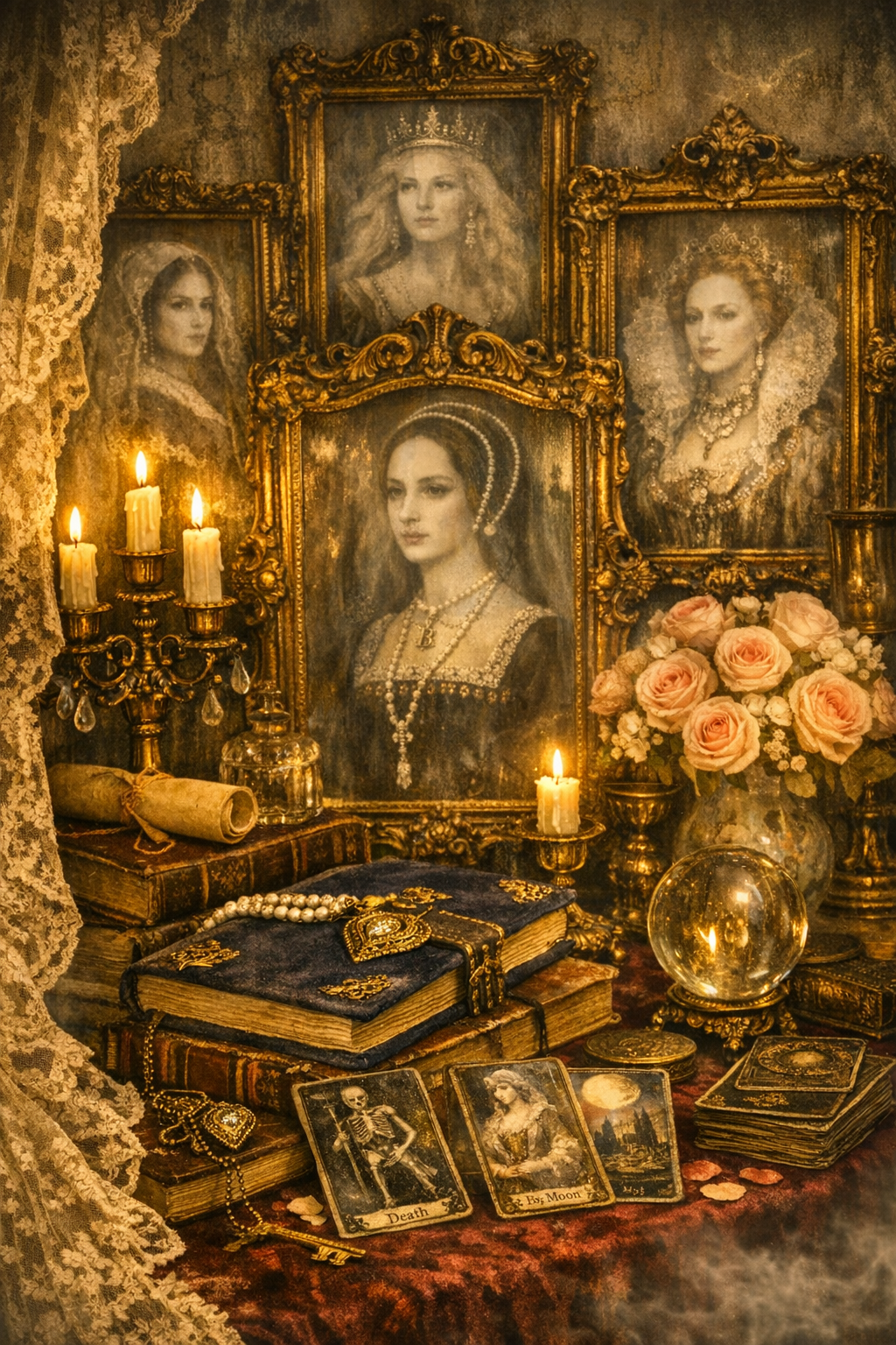🌹 Digital Tarot Decks — The Haunted Portrait Gallery