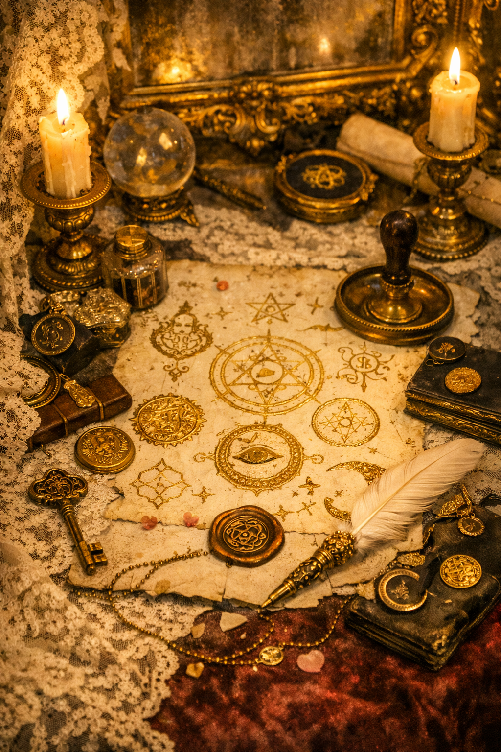 🌹 Sigils — Digital Ritual Seals of Power