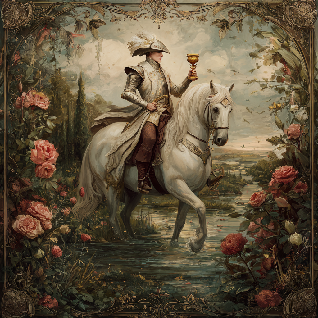 The Veiled Rose Tarot | Digital Deck + Guidebook