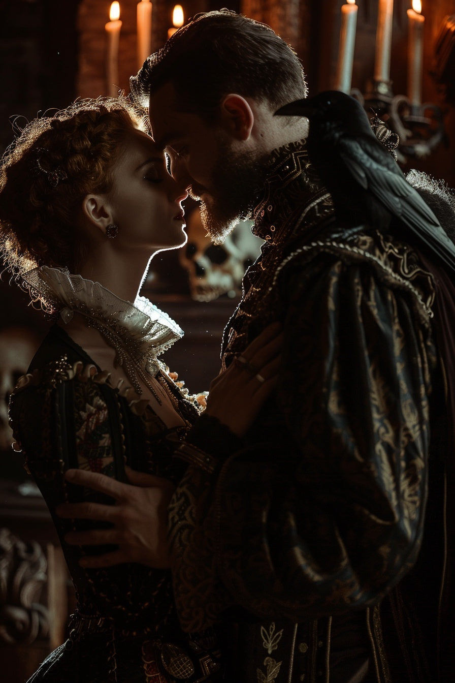Elizabeth I Tarot Deck — 78 Card Digital Download with Guidebook | Dark Gothic Tudor Tarot
