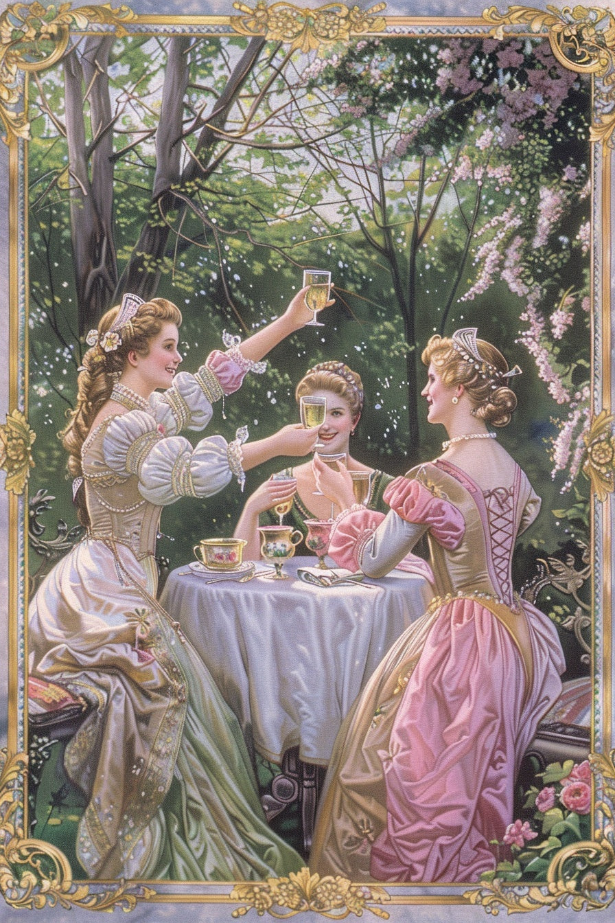 The Mary Queen of Scots Tarot | Digital Deck + Guidebook | Rococo Historical Tarot