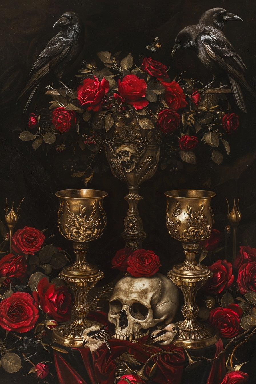 Elizabeth I Tarot Deck — 78 Card Digital Download with Guidebook | Dark Gothic Tudor Tarot