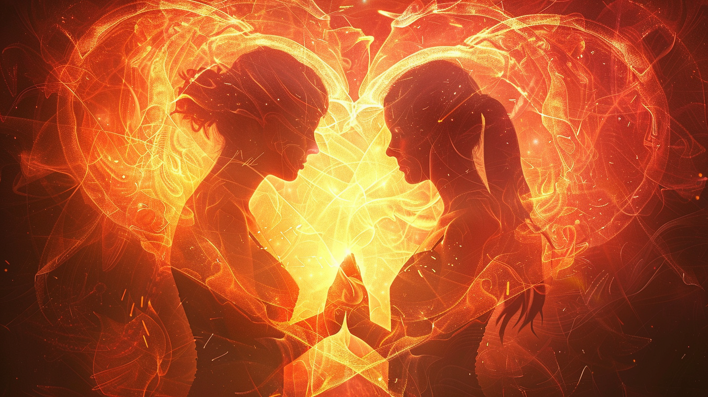 Twin Flame Union Sigil | Marie Antoinette Collection