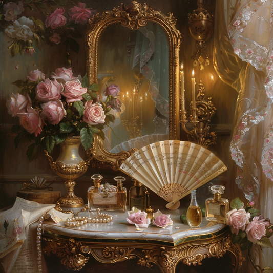 Sacred Geometry Sigil - Rose of Versailles Abundance