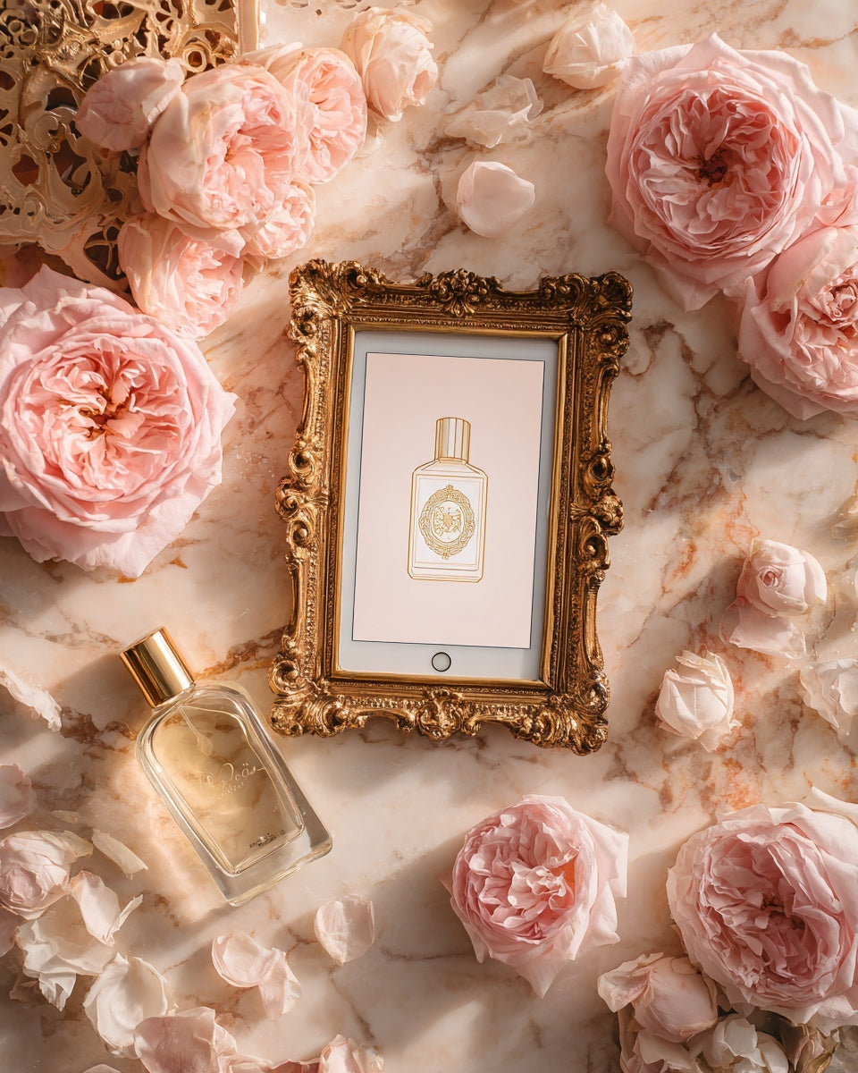 Rose of Versailles Sigil | Beauty Confidence & Feminine Grace | French Rococo Digital Download