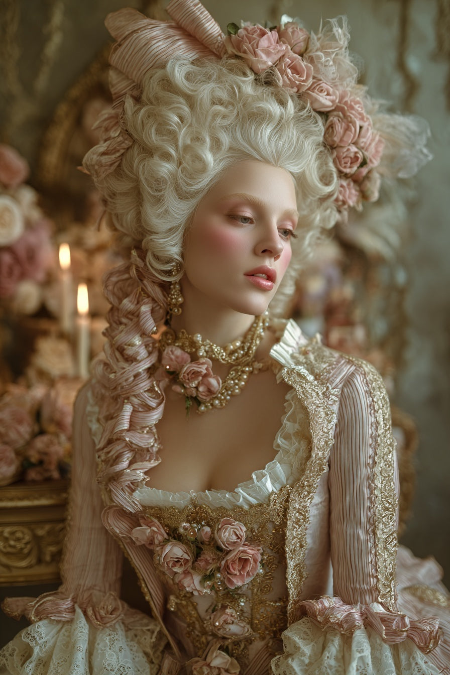 Rose of Versailles Subliminal Beauty, Confidence and Feminine Grace Marie Antoinette Collection